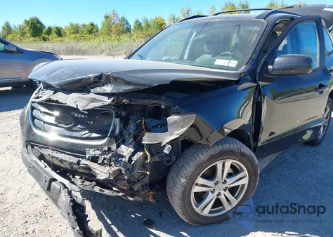 2010 Hyundai Santa Fe Se from USA, damaged, VIN 5NMSHDAG2AH387169